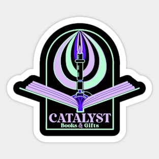 Catalyst Logo (Black) Sticker